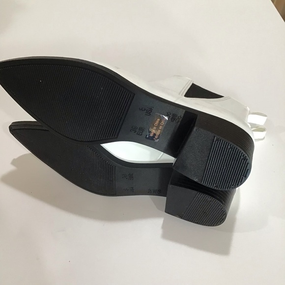 Jeffrey Campbell white Chelsea rubber booties size 8 Stormy rubber - Picture 4 of 6